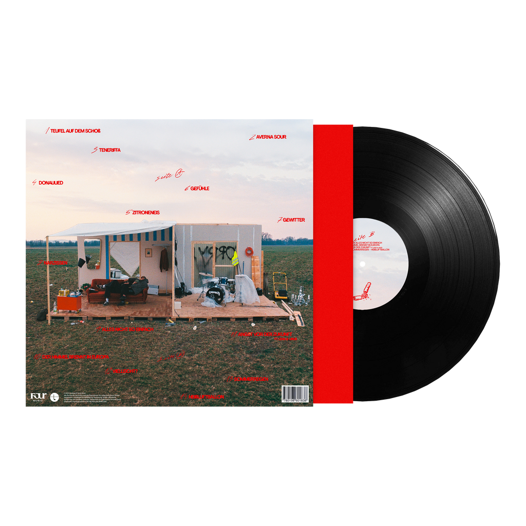 Bundle: Vinyl Album "Afterhour Kaltenbrunnen" + Poster + Meterstab + T-Shirt