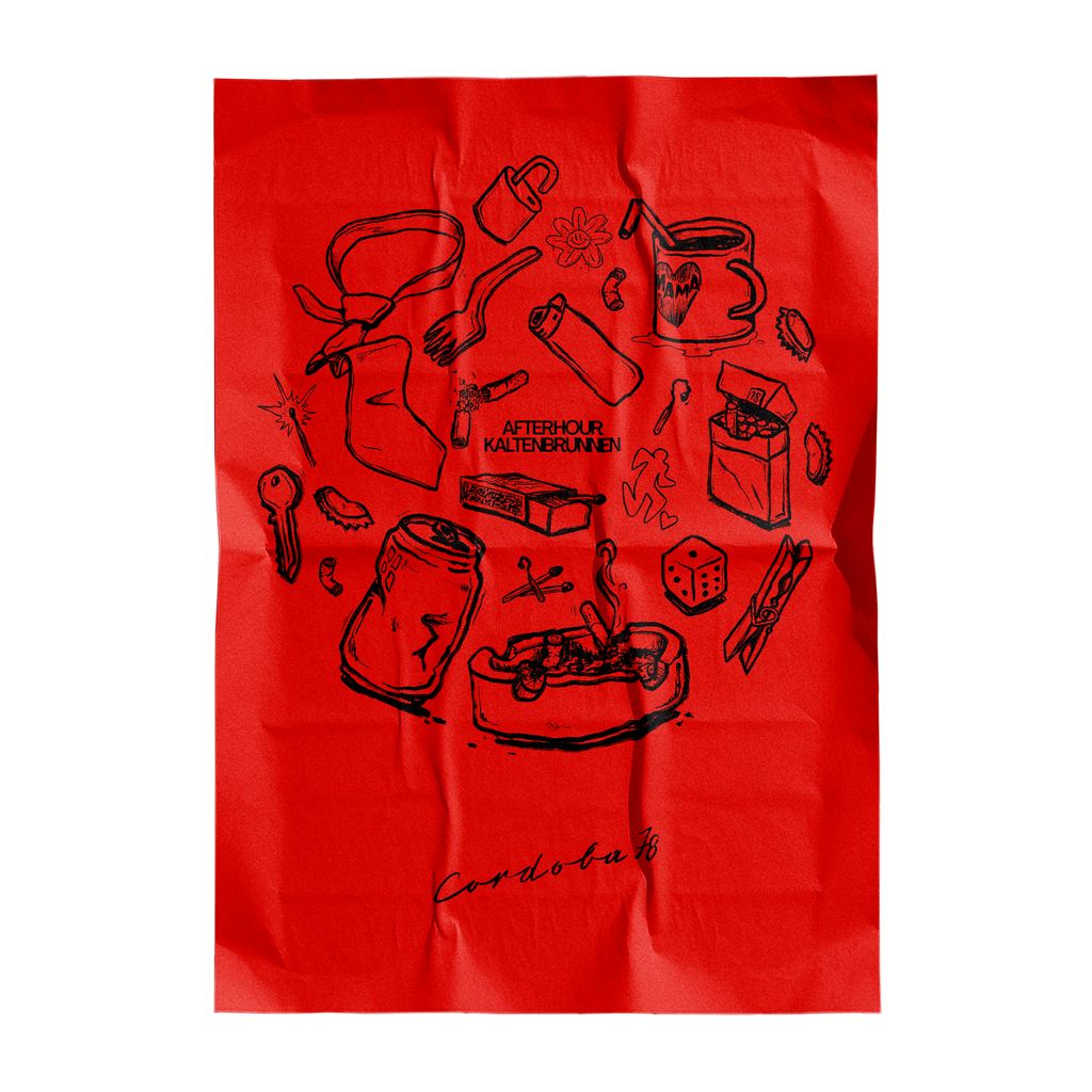 Bundle: Vinyl Album "Afterhour Kaltenbrunnen" + Poster + Meterstab + T-Shirt